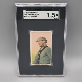 1909-11 T206 Jimmy Scheckard SGC 1.5