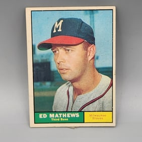 1961 Topps Ed Mathews #515 HOF