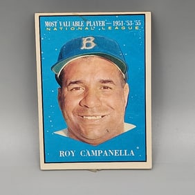 1961 Topps Roy Campanella #480 HOF