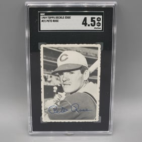 1969 Topps Deckle Edge Pete Rose #21 SGC 4.5