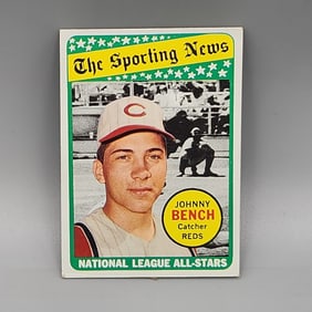 1969 Topps Johnny Bench #430 HOF 2nd Year