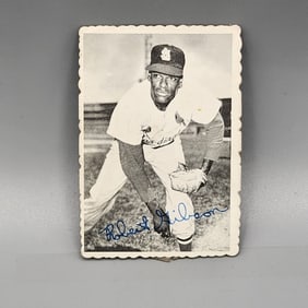 1969 Deckle Edge Bob Gibson #29 HOF