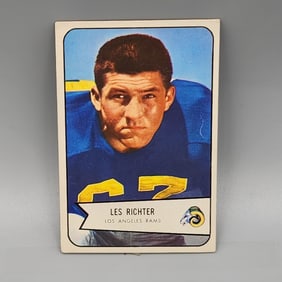 1954 Bowman Les Richter #78 HOF Short Print