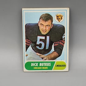 1968 Topps Dick Butkus #127 HOF