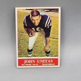 1964 Philadelphia John Unitas #12 HOF Sharp