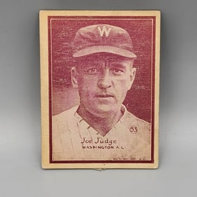 1931 W517 Joe Judge #53