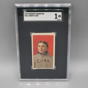 1909-11 T206 Johnny Kling SGC 1