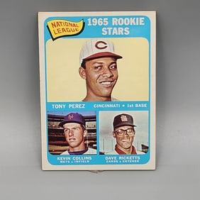 1965 Topps Tony Perez #581 Rookie HOF - Tough High Number - Sharp!