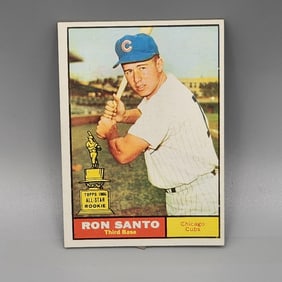 1961 Topps Ron Santo #35 Rookie HOF Sharp