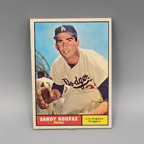 1961 Topps Sandy Koufax #344 HOF