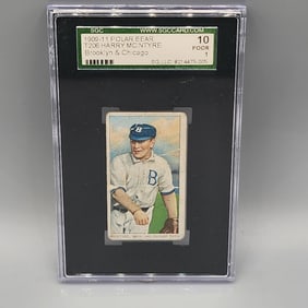 1909-11 T206 Harry McIntyre SGC 1 Polar Bear Back - Tougher Back