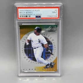 1998 Pinnacle Plus Team Pinnacle Gold Belle/Bonds Foil Front PSA 9 -RARE! Currently Only One Graded