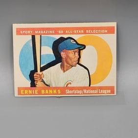 1960 Topps Ernie Banks #560 HOF