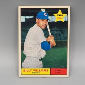 1961 Topps Billy Williams #141 Rookie HOF Gorgeous