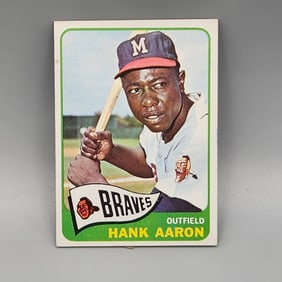 1965 Topps Hank Aaron #170 HOF - Sharp