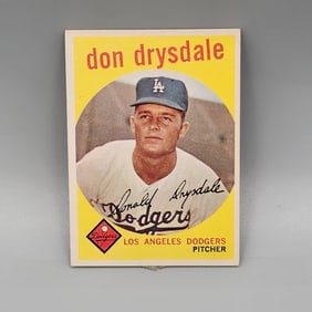 1959 Topps Don Drysdale #387