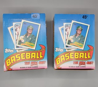 (2) 1989 Topps Baseball Wax Boxes
