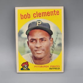 1959 Topps Roberto Clemente #478 Sharp