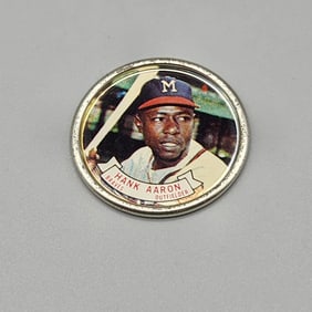 1964 Topps Coin Hank Aaron #83