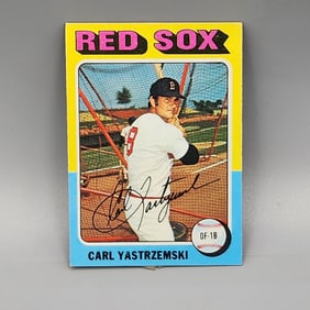 1975 Topps Carl Yastrzemski #280 HOF
