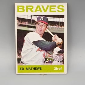 1964 Topps Ed Mathews #35 HOF