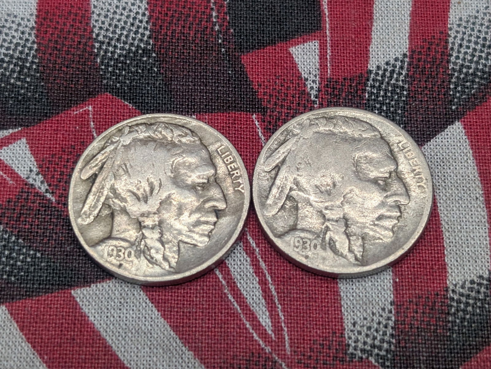 1930-P & 1930-S Buffalo Nickels (1 of 2)
