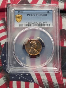 1962 Lincoln Memorial Cent PR65RD By PCGS