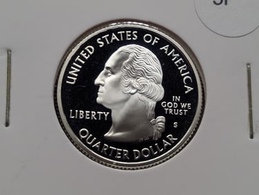 2006-S 90% Silver Proof State Quarter, Nevada (NV) "The Silver State"