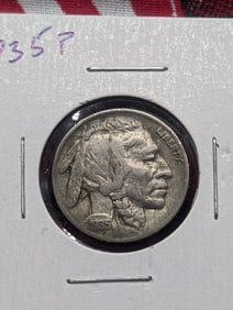 1935-P Buffalo Nickel