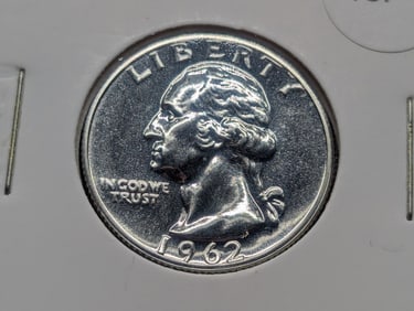 1962 Proof Washington Quarter
