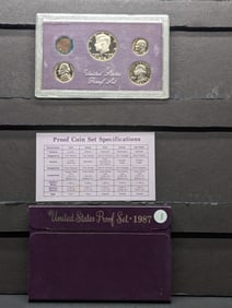 1987-S US Proof Set - Corrosion on the Lincoln Cent