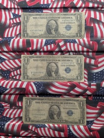 (1) 1935-B & (2) 1935-C, "Silver" Certificate Bank Notes