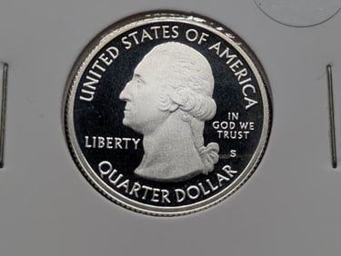 2010-S 90% Silver Proof America the Beautiful Quarter, Mount Hood, Oregon (OR)