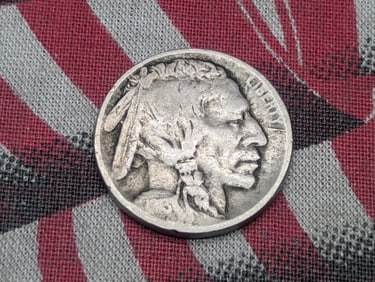 1913-D Type 1 Semi-Key Date Buffalo Nickels