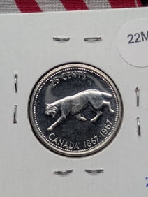 1967 Canada Quarter (80% Silver)