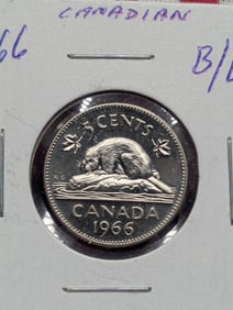 1966 Canada Five Cents