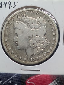 1899 S Morgan Dollar, 90% Silver