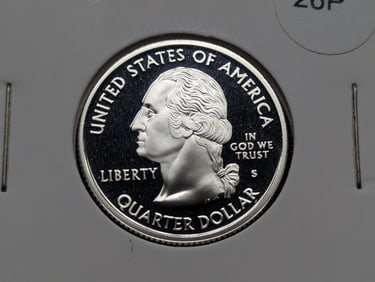 2006-S 90% Silver Proof State Quarter, Colorful Colorado, Colorado (CO)