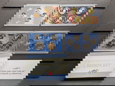 2009-S US Mint Proof Set in OGP w/ COA, 18 Coins, This Set Has It All! Bicentennial Cents,