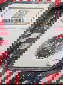 1963 P Franklin Half Dollar NGC MS 65 187708, 90% Silver