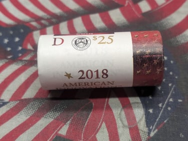 2018-D American Innovation Twenty Five Dollar Roll, Uncirculated in OGW!