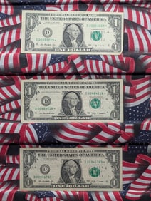 (3) 2009 Series "Star" Federal Reserve Notes, Lower S.N's