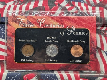 Three Centuries Of U.S. Pennies Collection