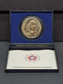 1972 Bicentennial Commemorative Medal George Washington