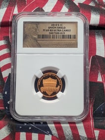 2010-S Union Shield Lincoln Cent PF69 RD UC By NGC