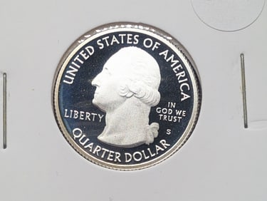 2010-S 90% Silver Proof America the Beautiful Quarter, Hot Springs - Arkansas (AR)