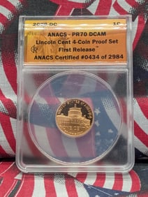 2009-S Presidency Bicentennial Lincoln Cent PR70 DCAM By ANACS