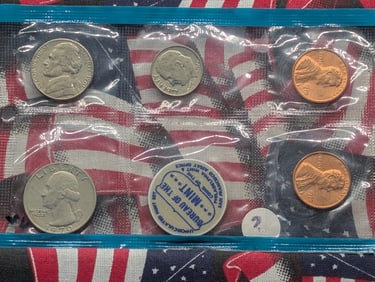 1970-P Only U.S. Mint Set, Includes the "S" Mint Lincoln Cent