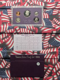 1986-S U.S. Mint "Proof" set