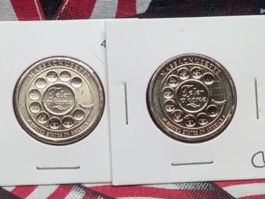 2020 P & D Uncirculated American Innovation Dollar, Massachusetts (MA)